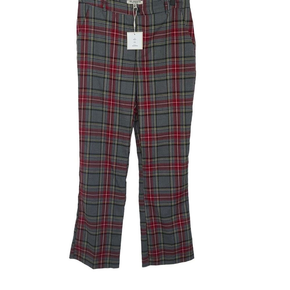 NWT Free Generation Tartan Plaid Pants | Size Medium - Picture 3 of 10